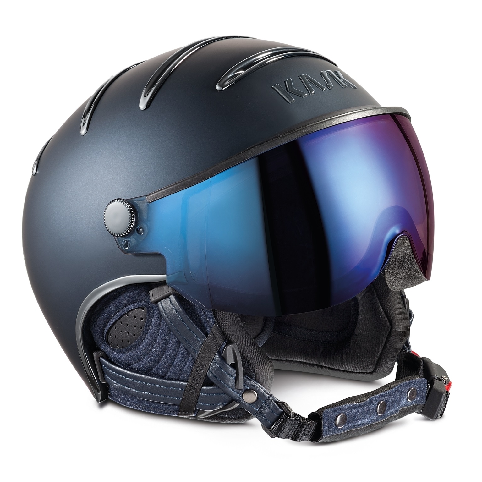 Snowboard Visor Helmet -  kask Chrome 