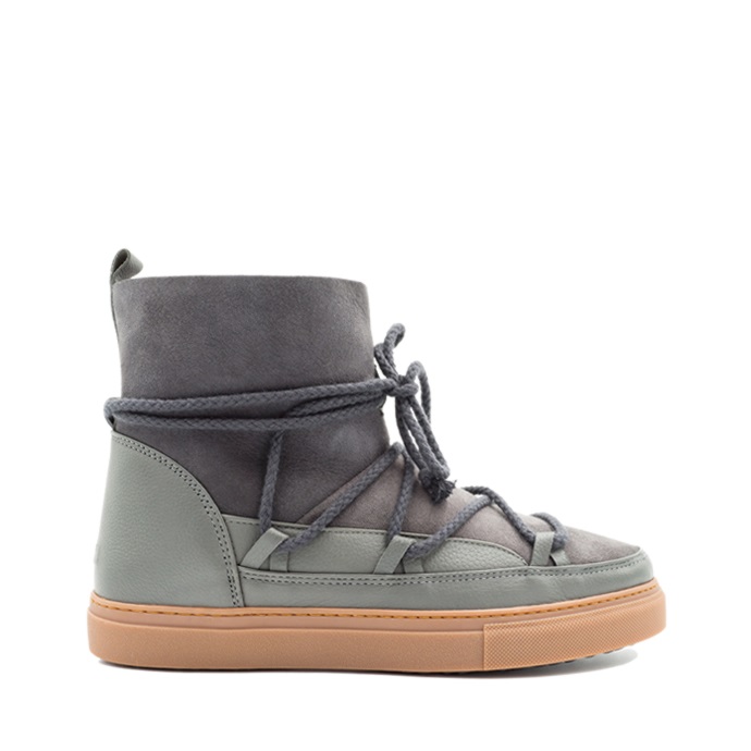 Winter Shoes -  inuikii MEN Sneaker Classic Dark Grey