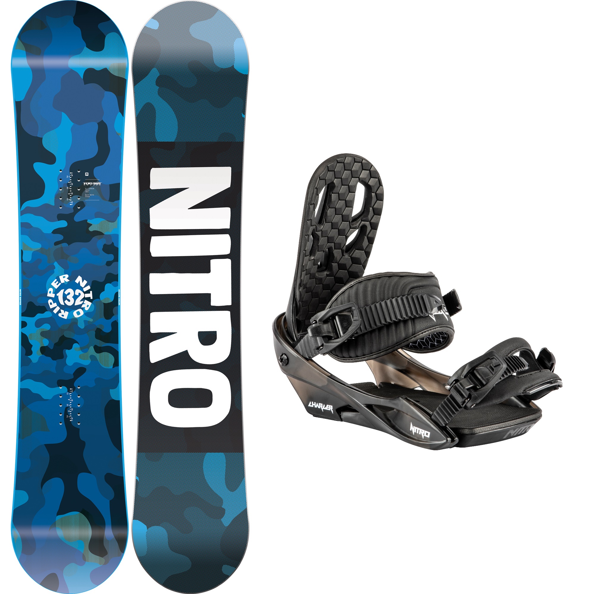 Snowboard Package -  nitro RIPPER YOUTH + CHARGER