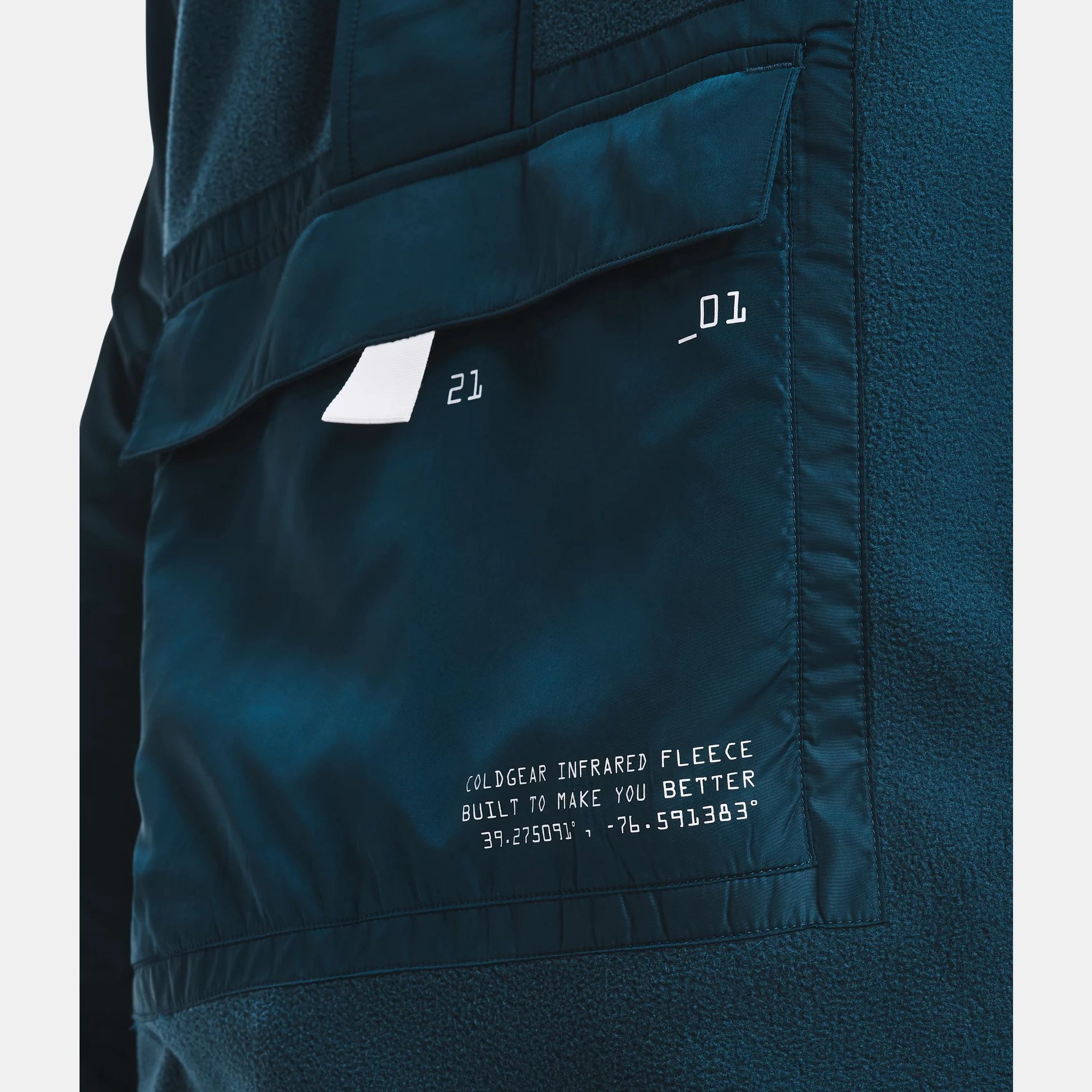 Hoodies -  under armour ColdGear Infrared Utility 1/2 Zip Jacket