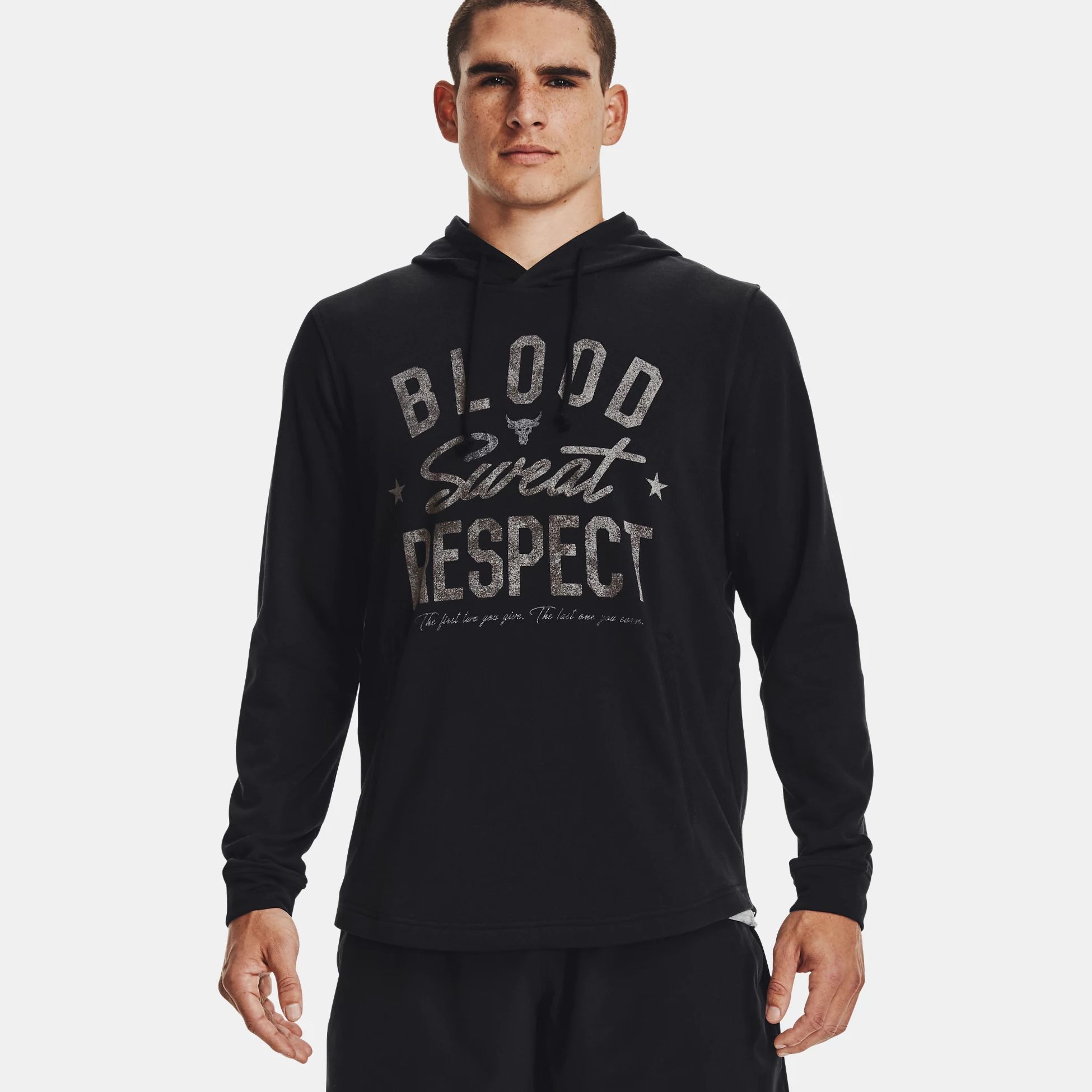 Hoodies -  under armour Project Rock Terry BSR Hoodie