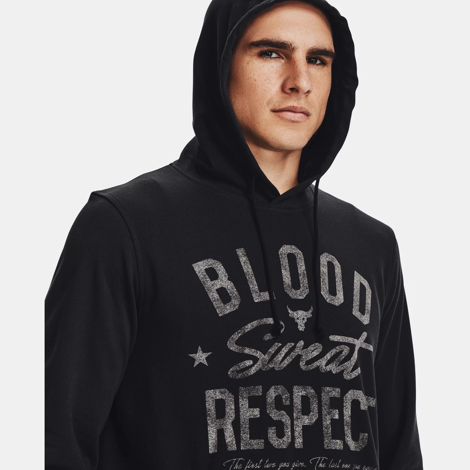 Hoodies -  under armour Project Rock Terry BSR Hoodie