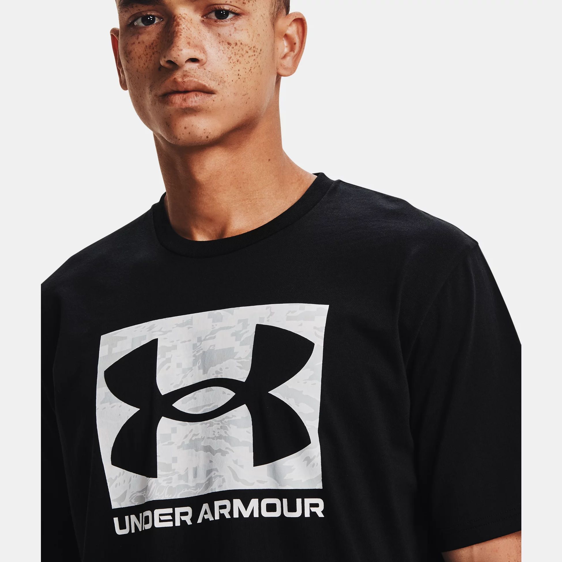 Clothing -  under armour UA ABC Camo Boxed Logo Short Sleeve