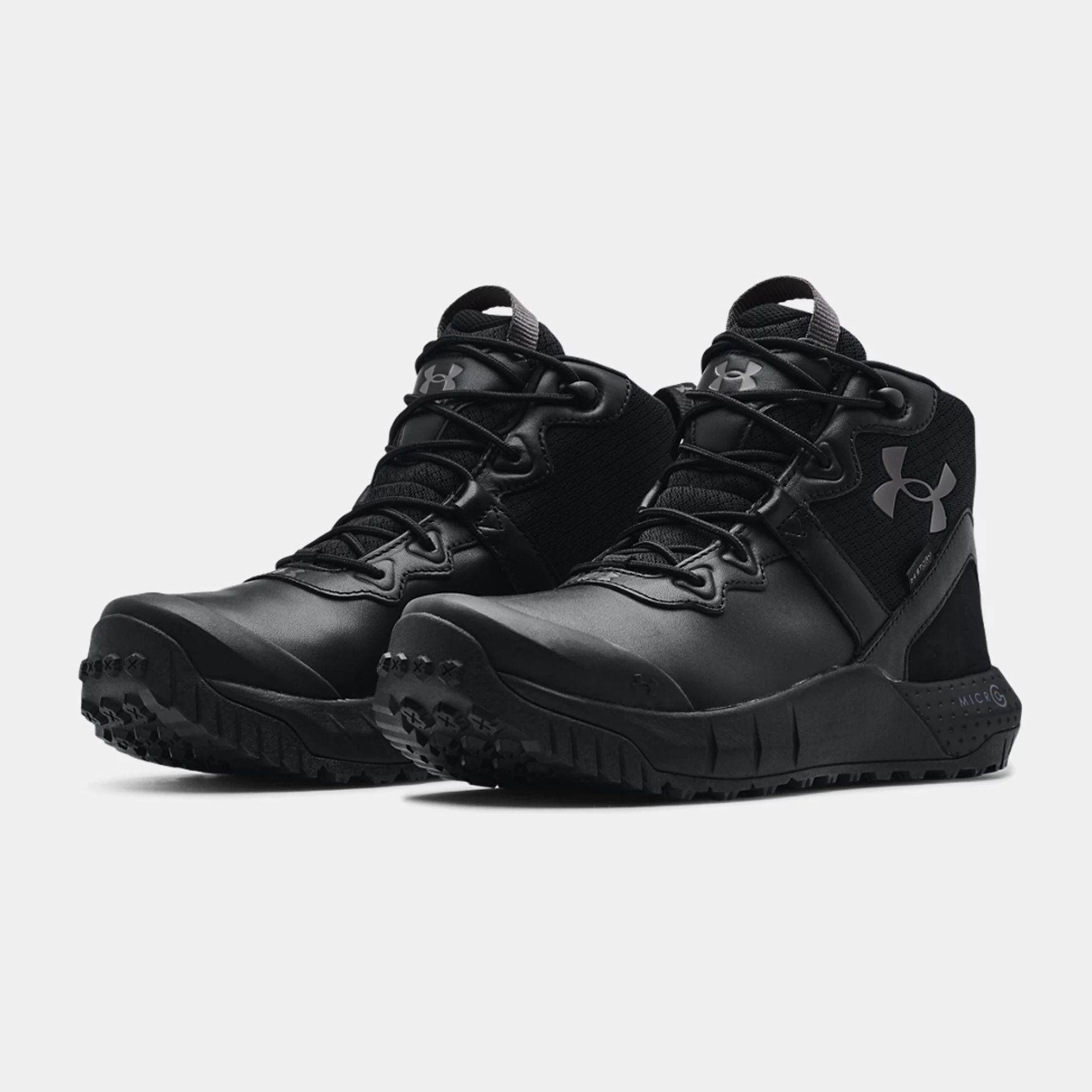 Outdoor Shoes -  under armour UA Micro G Valsetz Mid Leather WP Tactical Boots