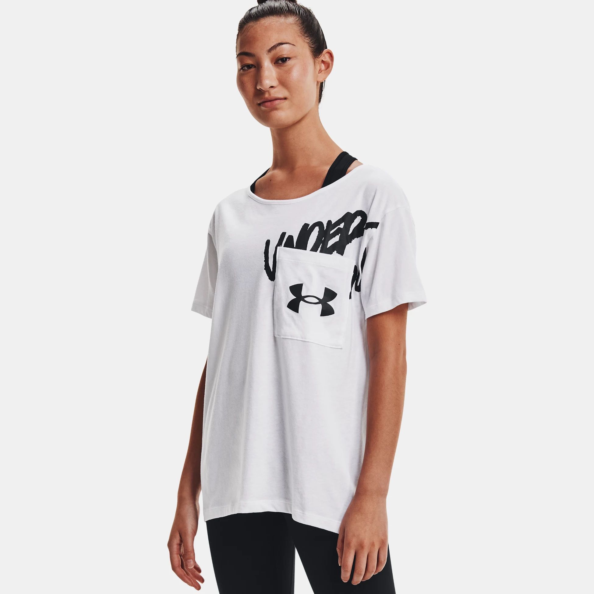 T-Shirts & Polo -  under armour UA Oversized Wordmark Graphic T-Shirt