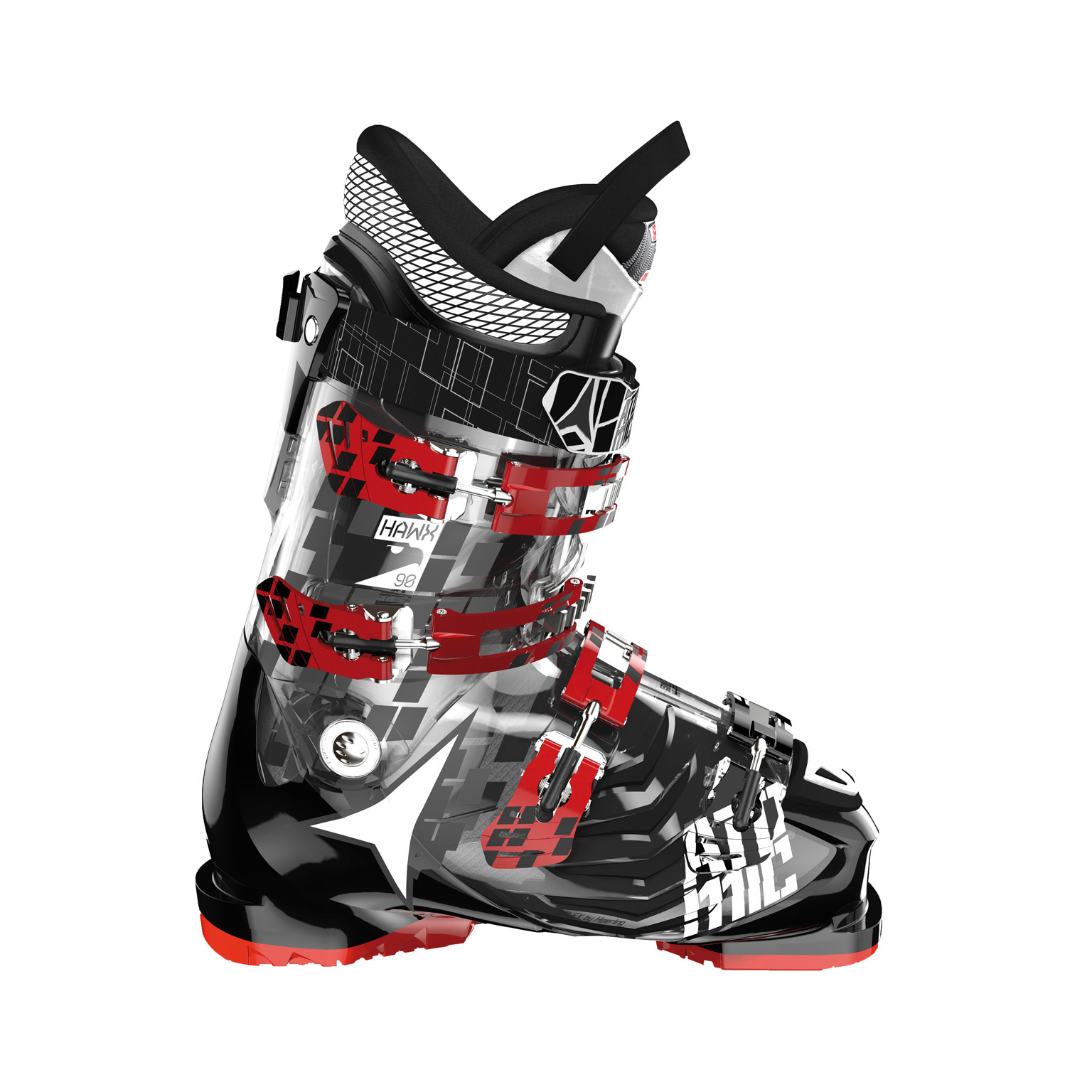 plastic Lot Guinness Ski Boots | Atomic HAWX 90 | Ski equipment