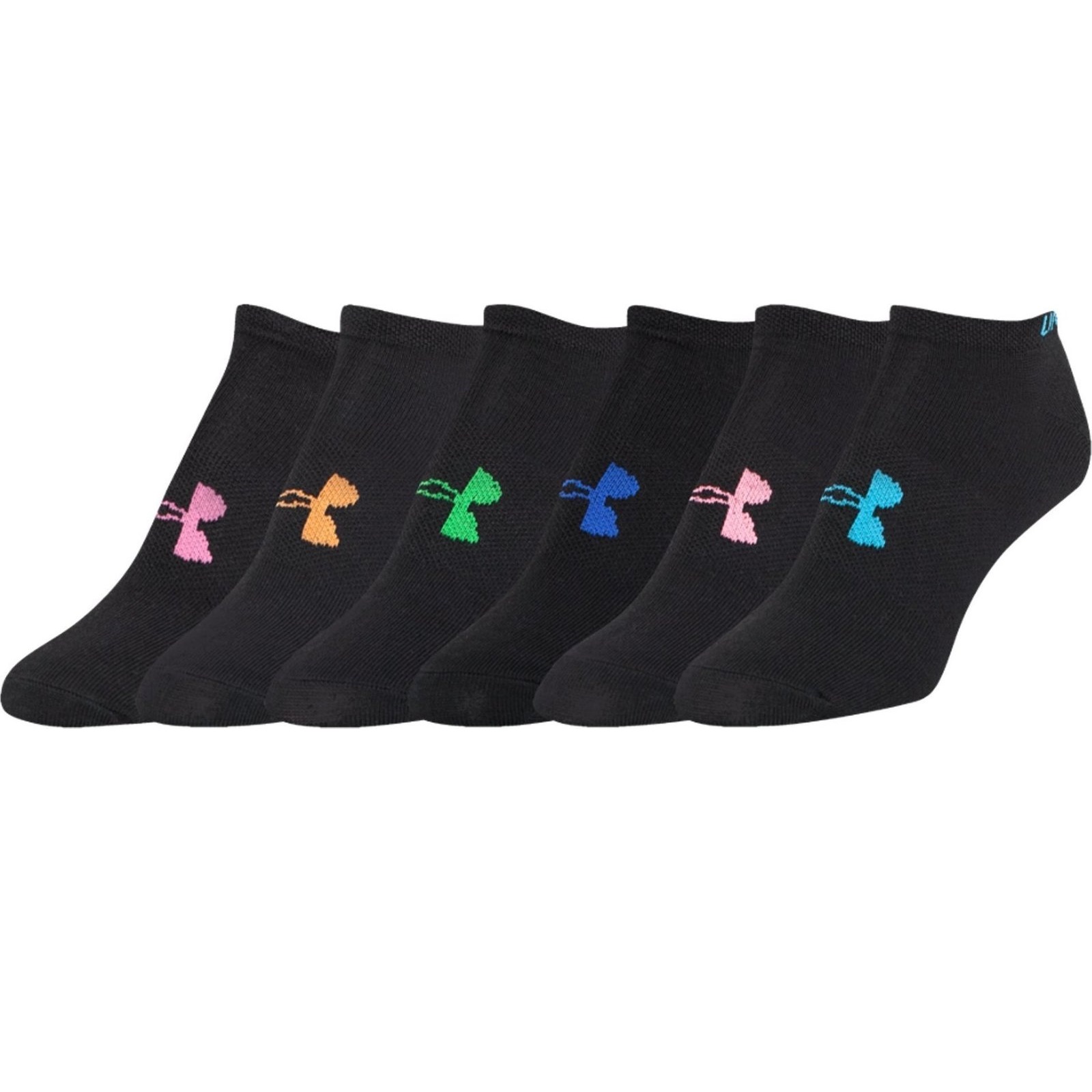  -  under armour Solid No Show Socks 6-Pack
