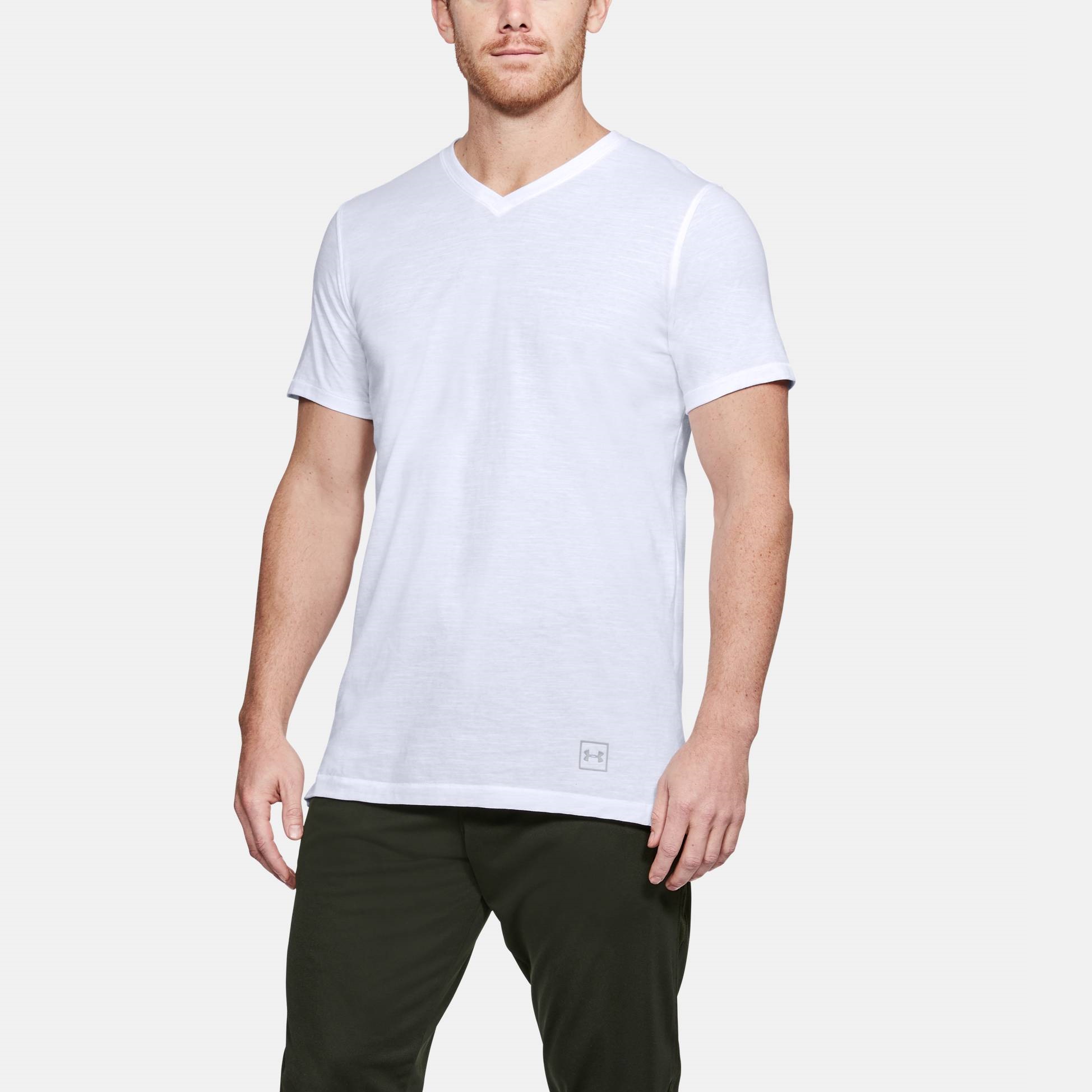 T-Shirts & Polo -  under armour Sportstyle Core V-Neck T-Shirt 6492