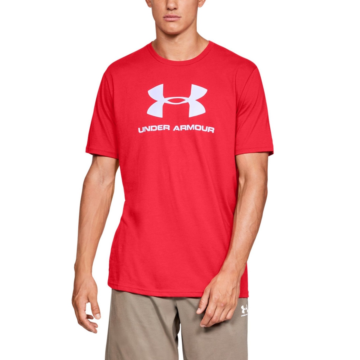 T-Shirts | Clothing | Under armour Sportstyle Logo Short Sleeve T-Shirt ...