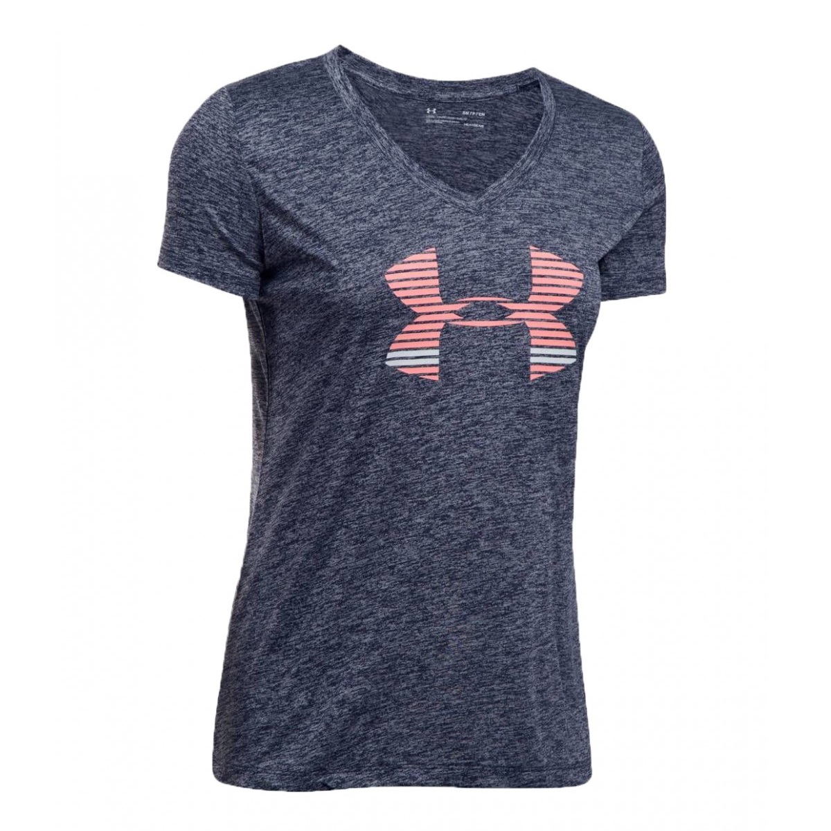 T-Shirts & Polo -  under armour Tech Graphic Twist V-Neck T-Shirt 8188