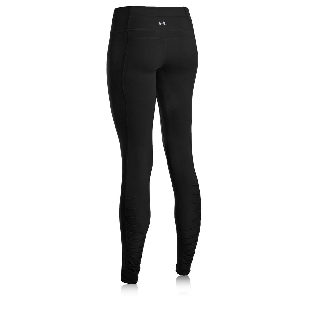 Under Armour UA Women's HeatGear® Full-Length High Rise No Slip Black  Leggings