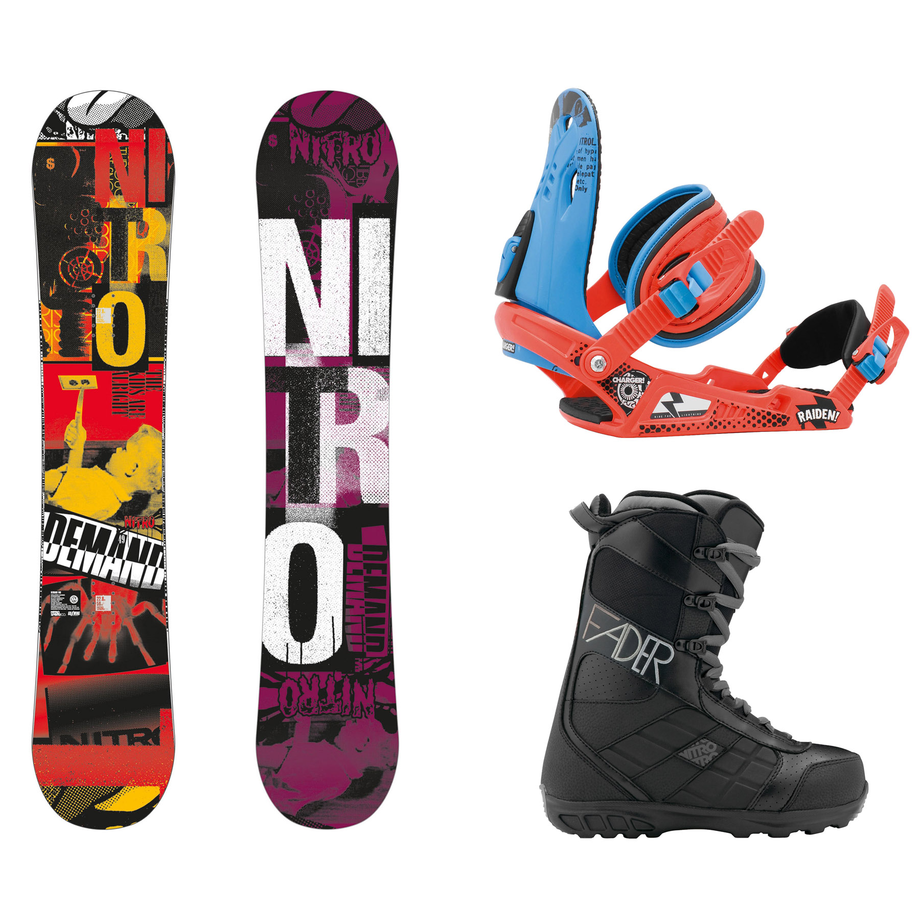 Blootstellen Overtreden lont Boards | Nitro KIT Demand | Snowboard equipment