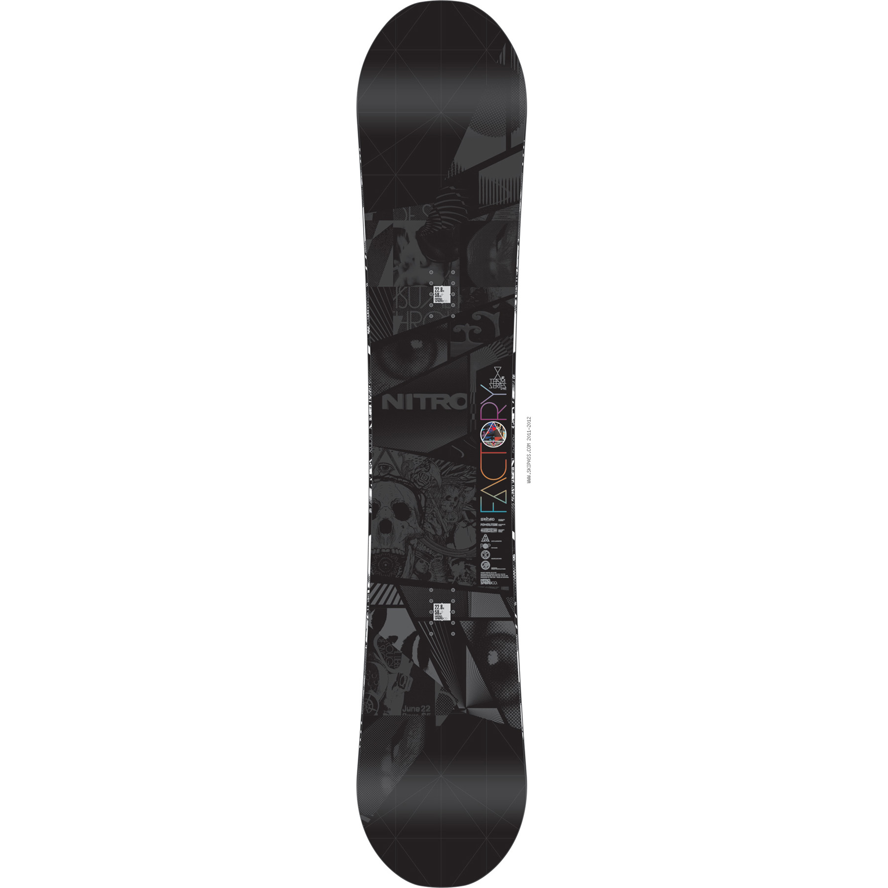 Kikker Poëzie masker Boards | Nitro T1 Factory Series | Snowboard equipment