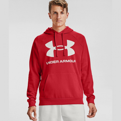Clothing - Under Armour Rival Fleece Big Logo Hoodie 7093 | Fitness 