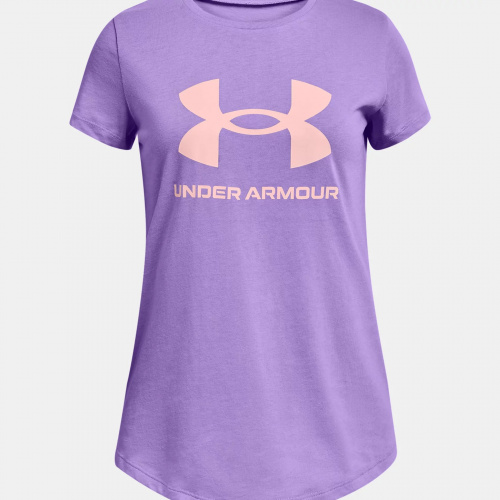 Clothing - Under Armour Girls UA Sportstyle Graphic T-Shirt 1182 | Fitness 