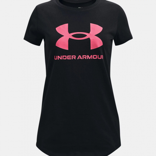 Under Armour Girls' Logo Tee 