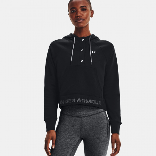 Clothing - Under Armour UA Rival Fleece Mesh Hoodie | Fitness 