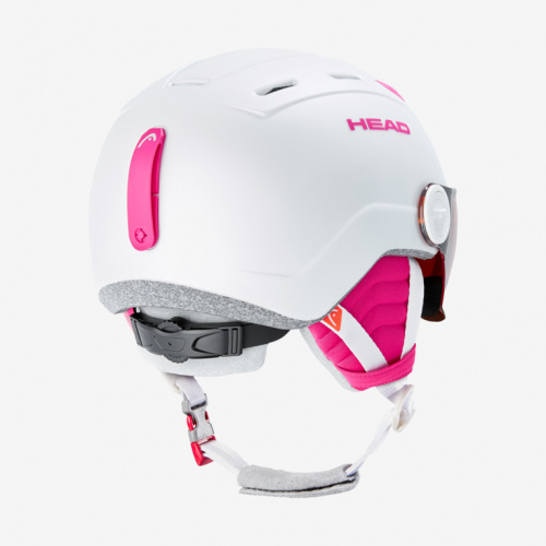 Visière Casque De Ski Kask Piuma-R Visor Smoke Pink Photochromic